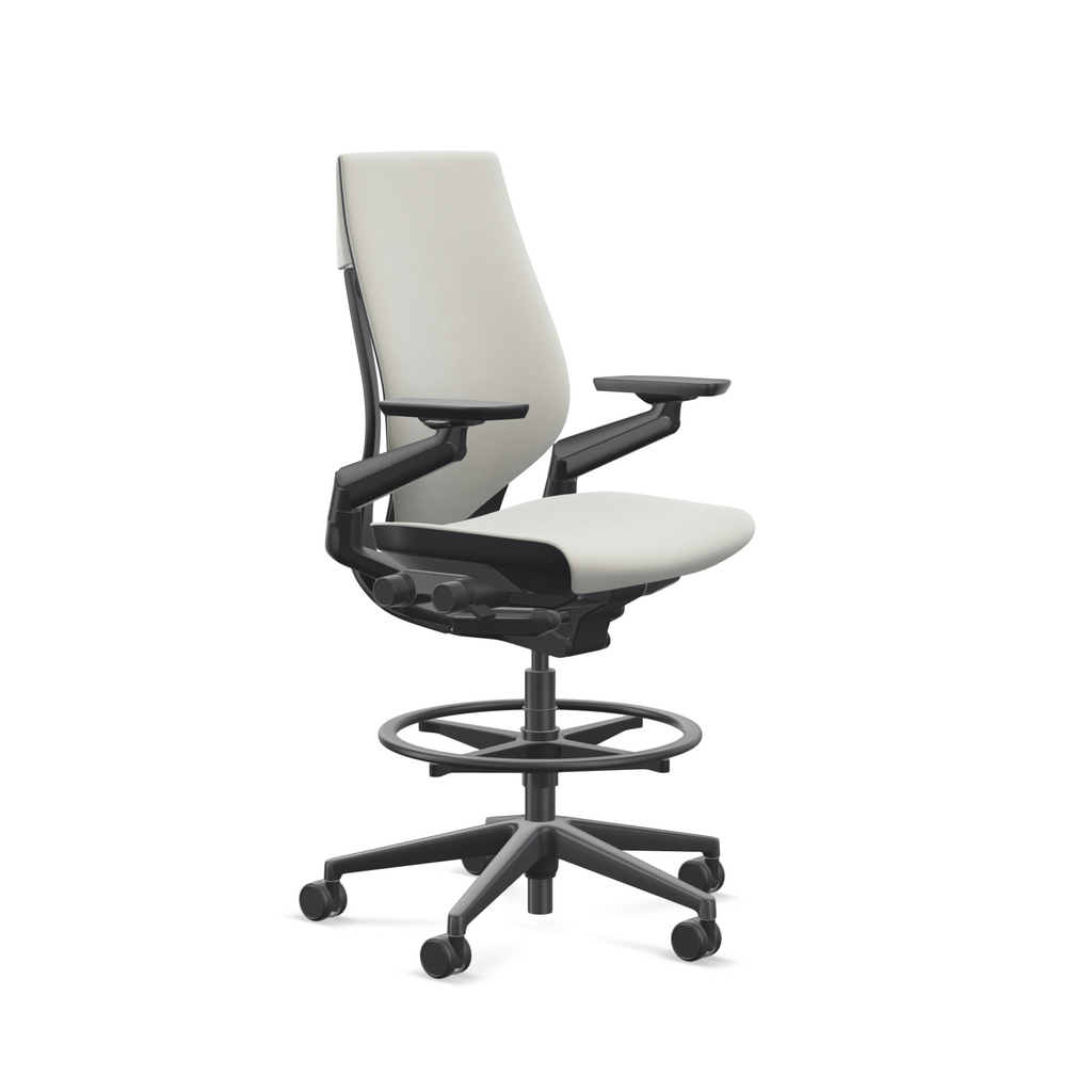 Gesture Wrapped back Stool