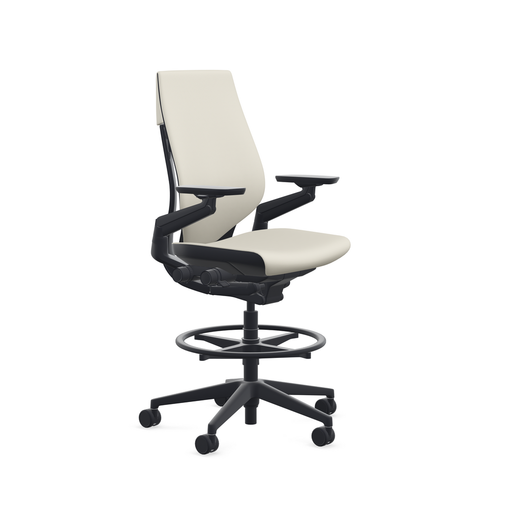 Gesture Wrapped back Stool