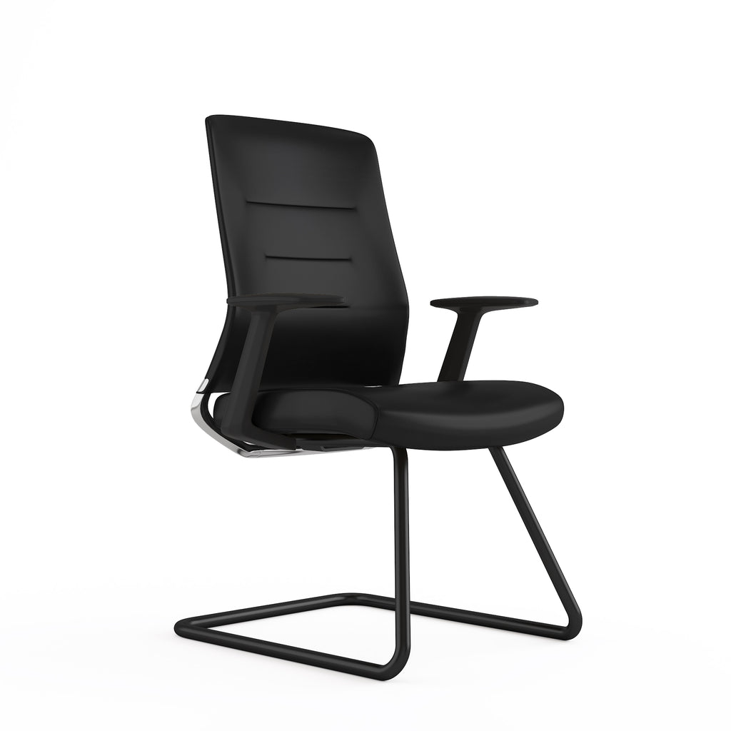 Deno Visitor Chair ( Mesh Back & Fabric Seat)
